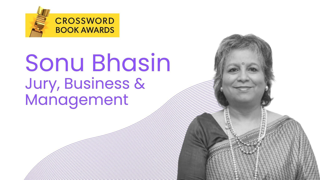 Sonu Bhasin at Crossword Book Awards jury for business and management category