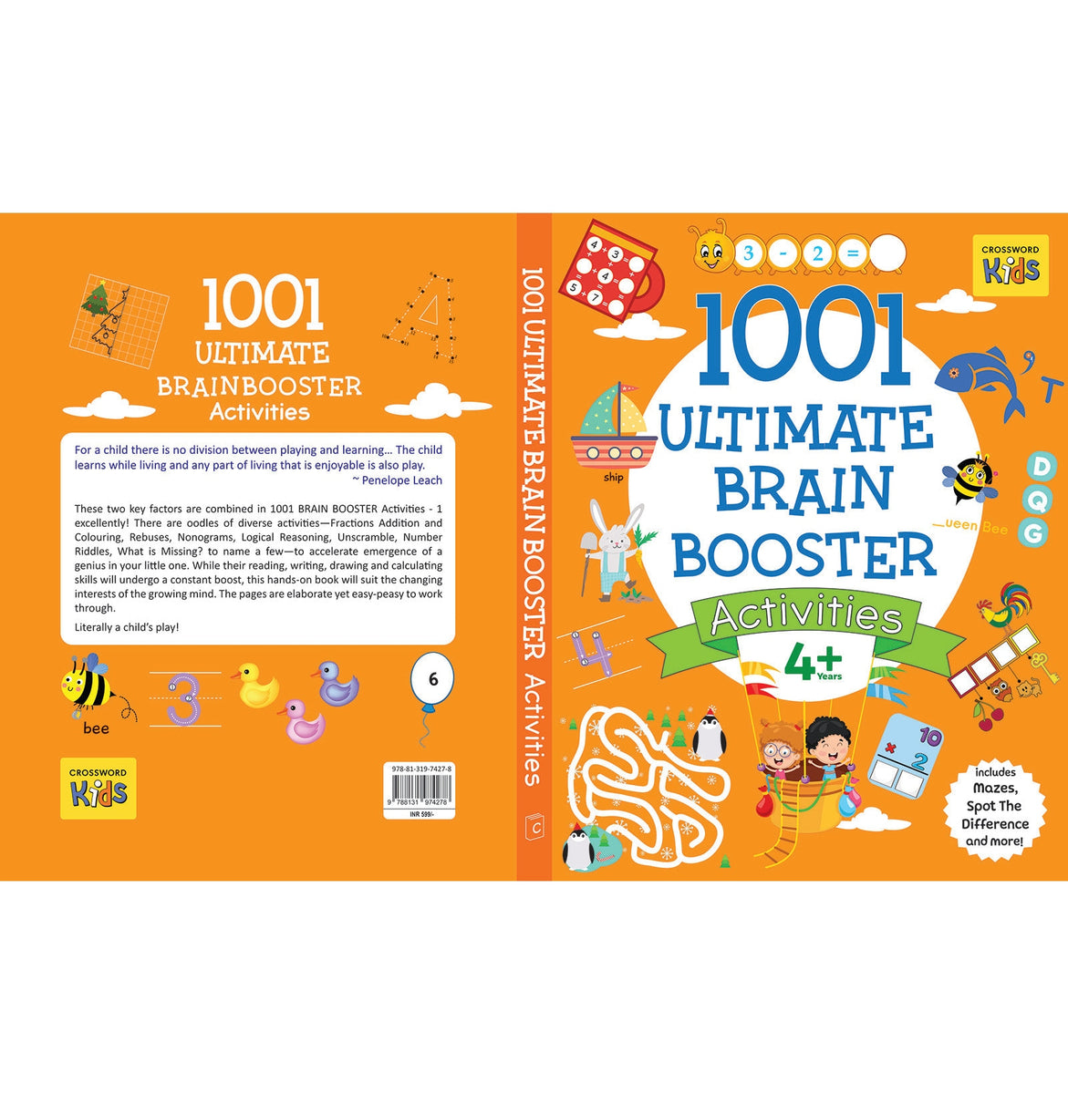 1001 Ultimate Brain Booster Activities (Cw Spl Ed) Paperback