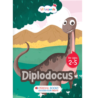 imagOswaal Lil Legends padded books Diplodocus
