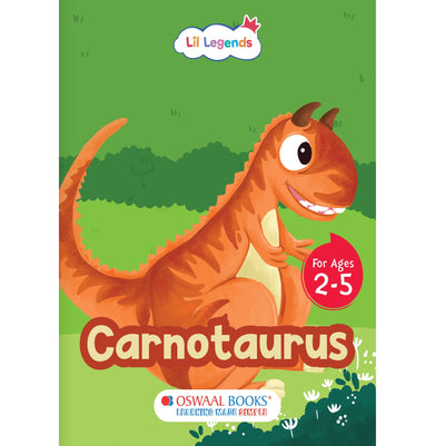 imagOswaal Lil Legends padded books Carnotaurus