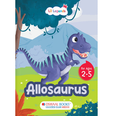 imagOswaal Lil Legends padded books Allosaurus