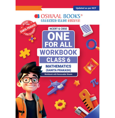 imagOswaal NCERT & CBSE One For All Workbook Class-6 Mathematics Ganita Prakash