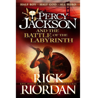 imagPercy Jackson and The Battle of the Labyrinth Book 4 Paperback Rick Riordan Paperback Rick Riordan