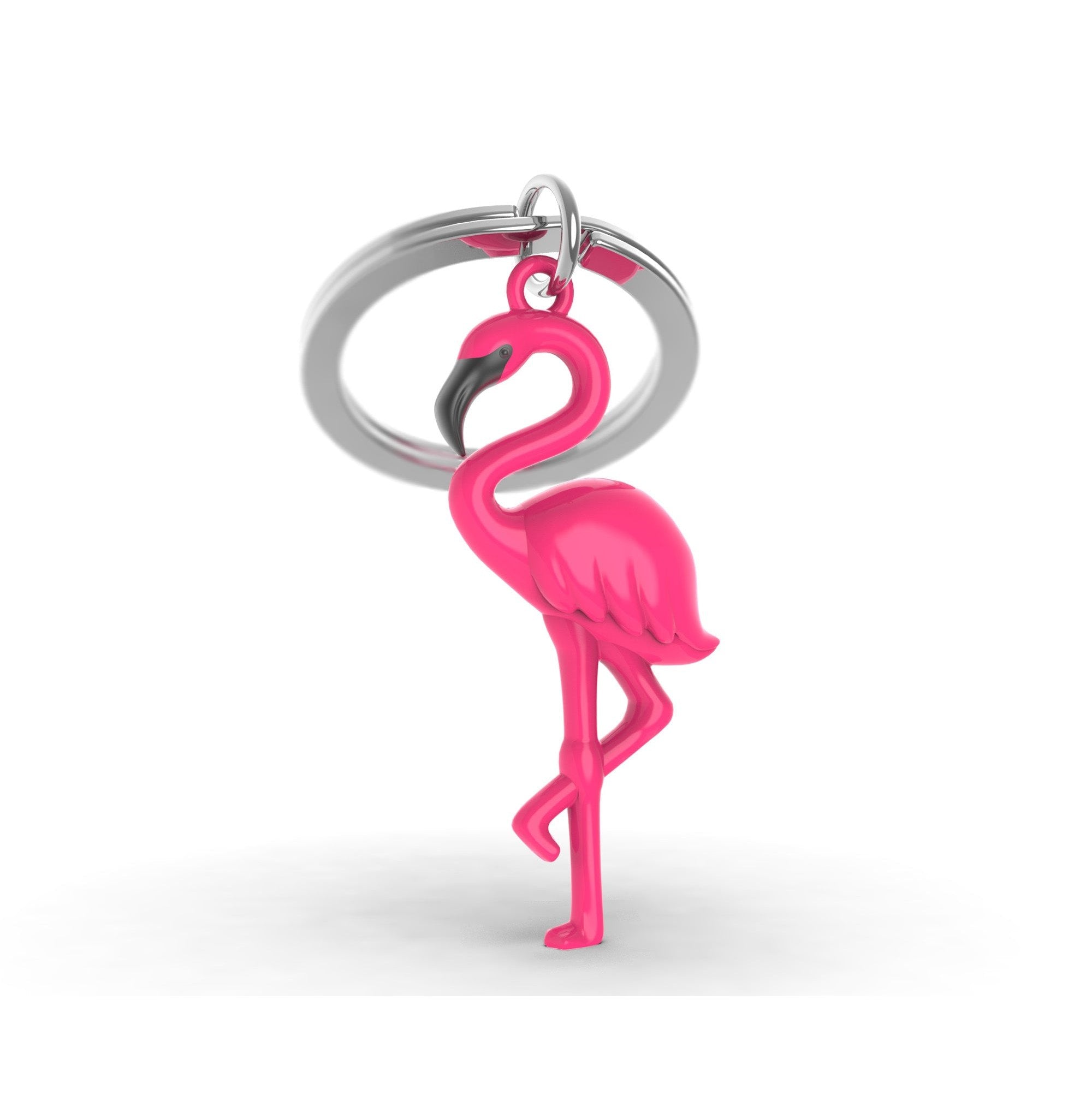 Buy Metalmorphose Vectorbox Flamingo Keyring – Deep Pink