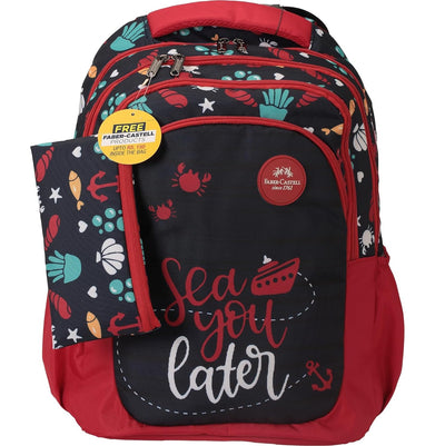 imagFaber 574515 School Bag- M2- See You Later- 9Yrs+ Blue
