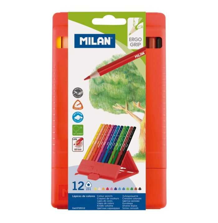 Flexibox 12 Triangular Colour Pencils Crossword in