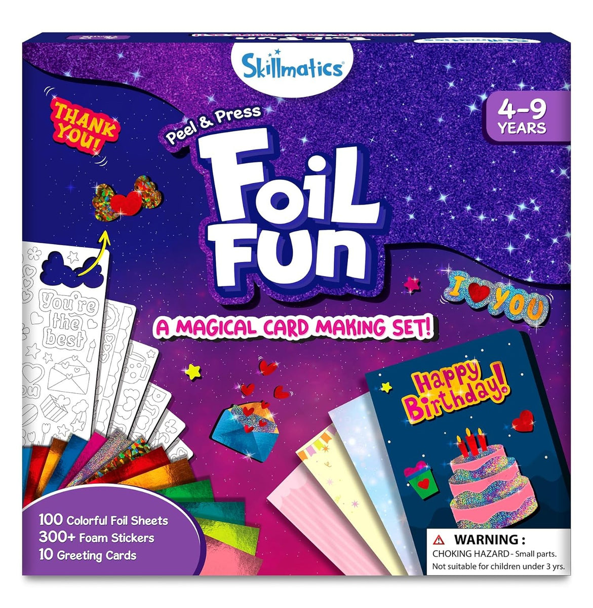Foil Fun Greeting Cards Crossword in