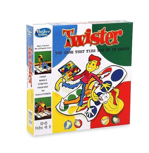 Hasbro Gaming Twister Party Game for Family and Kids (Multicolour