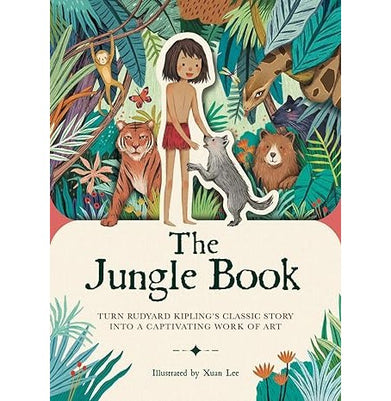 imagPaperscapes: The Jungle Book: Turn Rudyard Kipling's classic story into a captivating work of art Hardcover Hartley Ned; Paperscapes and Lee Xuan
