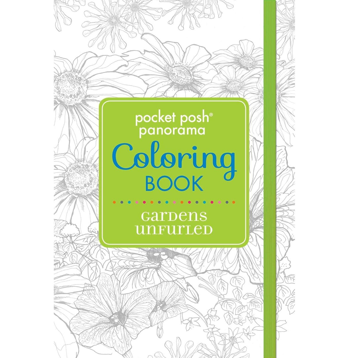 POCKET POSH PANORAMACOLORING BOOK Crossword in