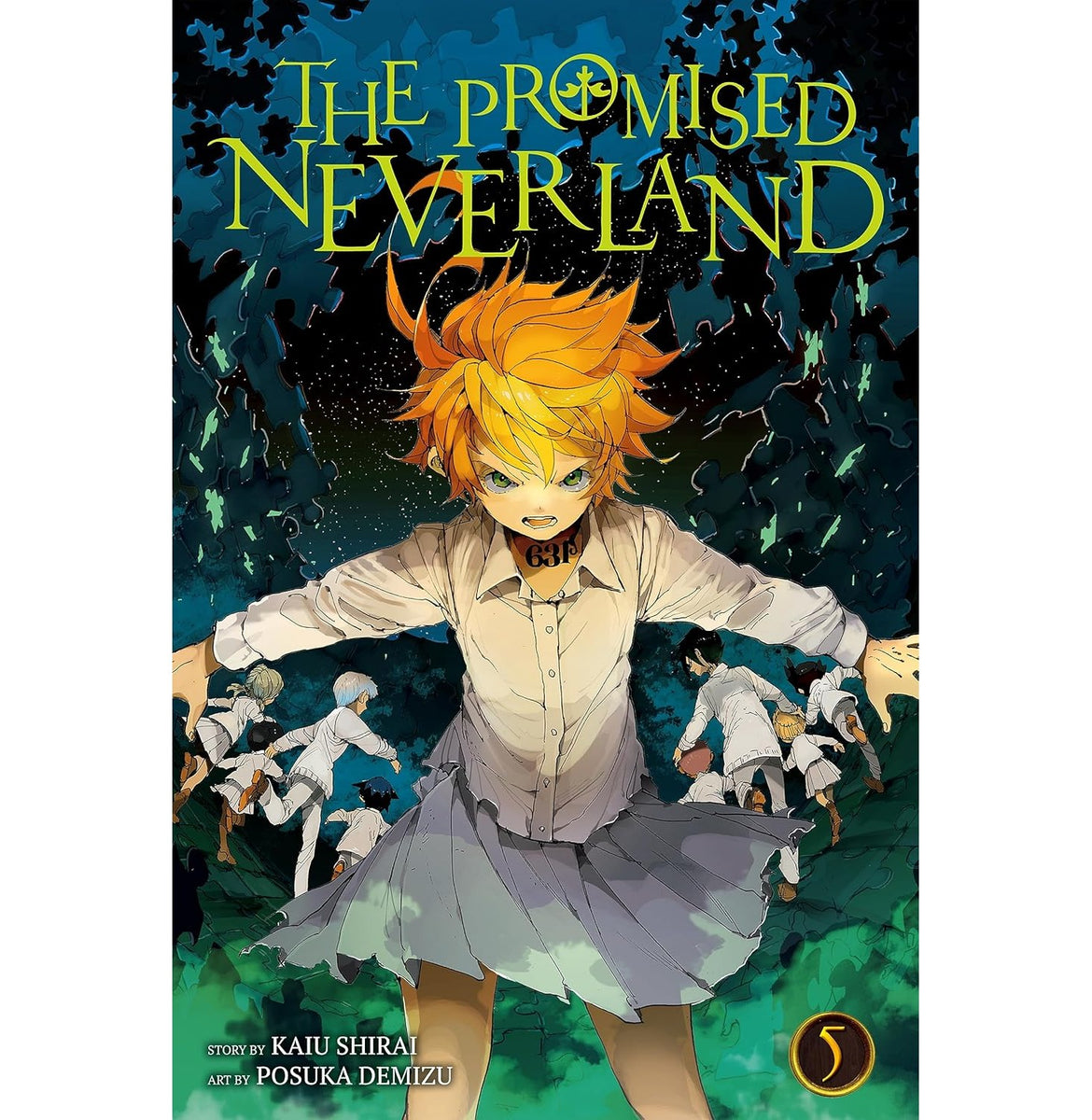 The Promised Neverland Vol 5: Escape Crossword in The Promised Neverland Vol 5: Escape Crossword in