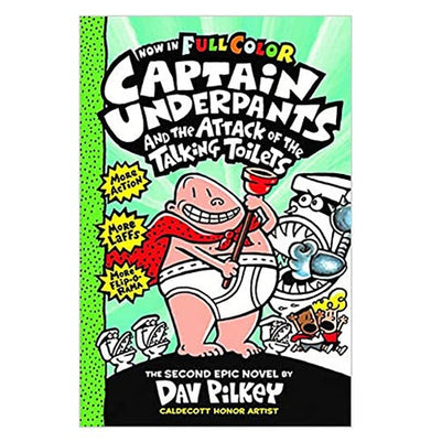 imagCU AND THE ATTACK OF THE TALKING TOILETS #2 : COLOR EDITION PILKEY DAV