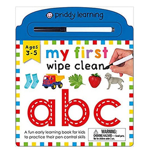 My First Wipe Clean: ABC: A fun early learning book for kids to