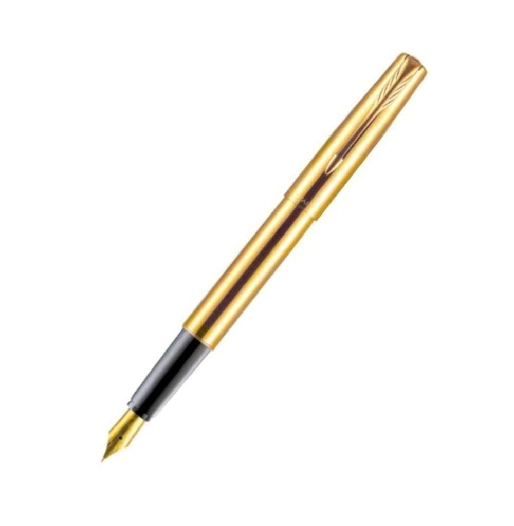 Parker Frontier Gold Fountain Pen Crossword in