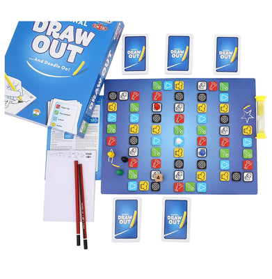 imagFrank Original Draw Out Board Game - Fun Family Board Game