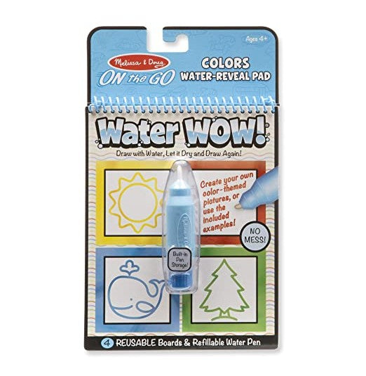 Melissa Doug On the Go Water Wow Activity Pad Crossword Bookstores