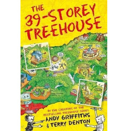 The 39:Storey Treehouse Paperback Andy Griffiths Crossword in