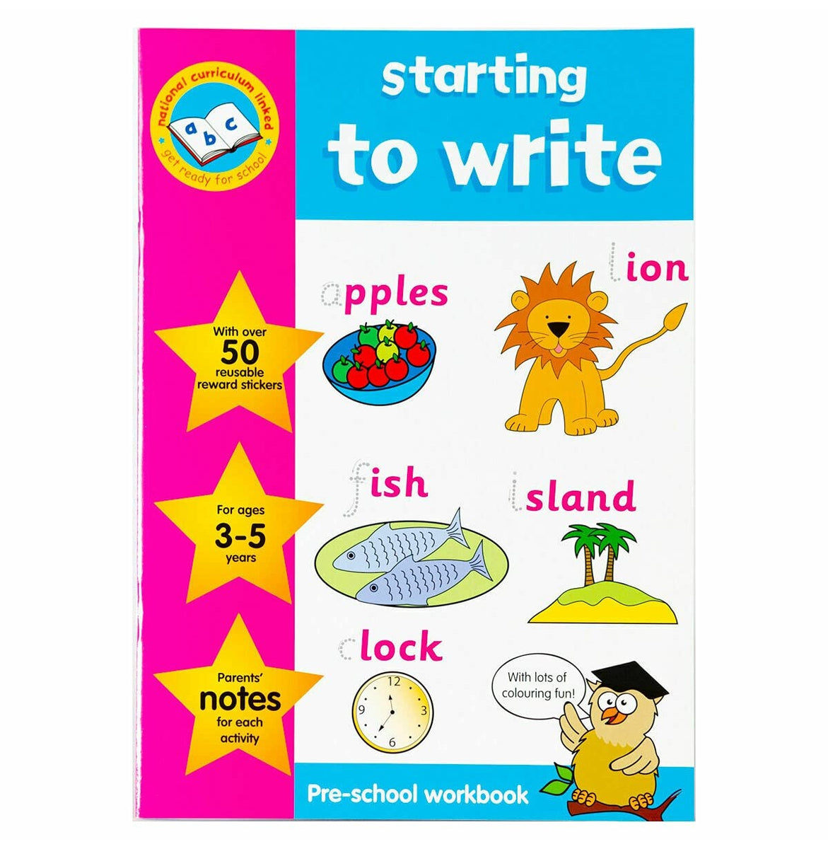 Preschool Work Book Series Key Stage Sticker Crossword in