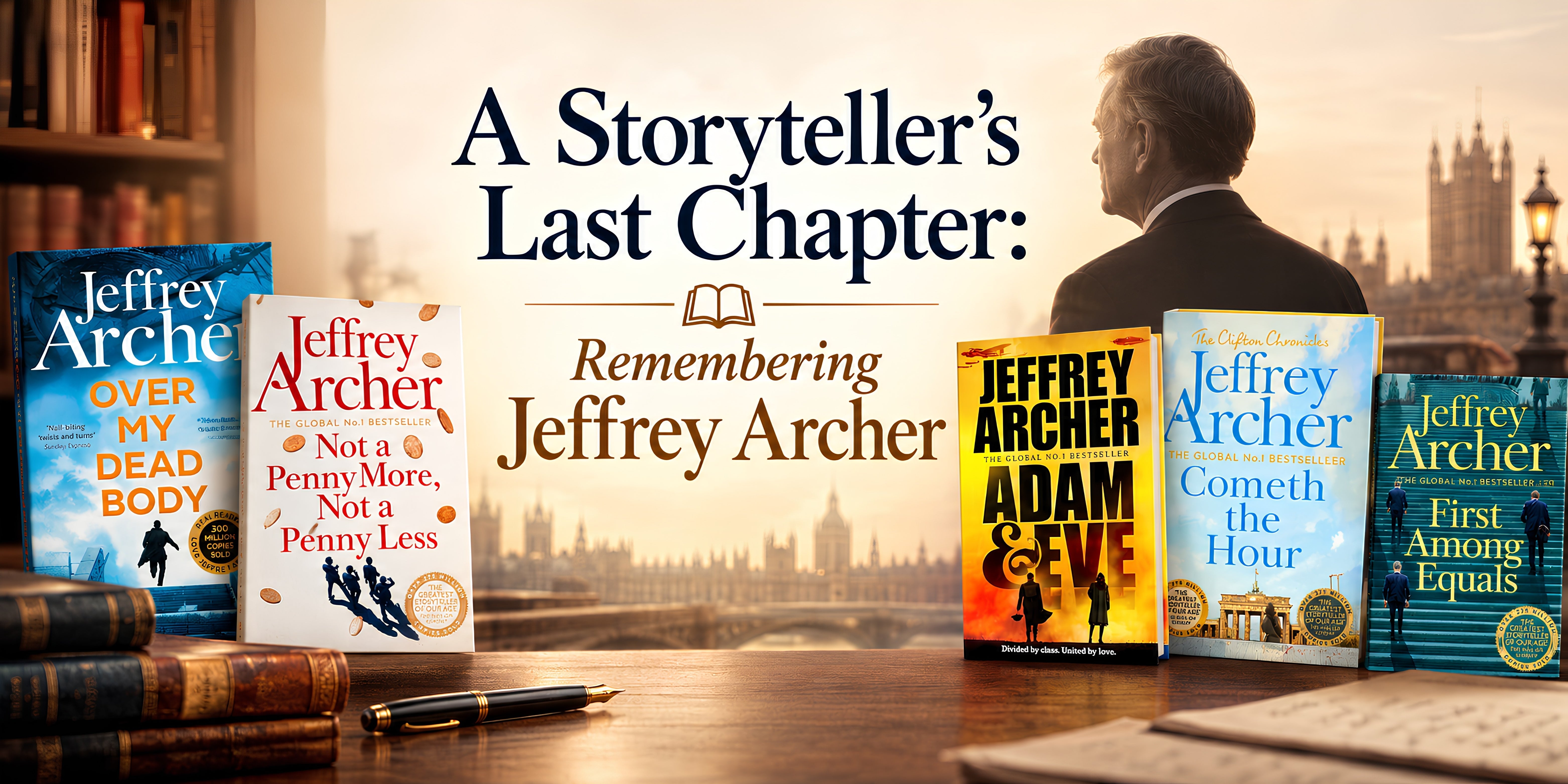 A Storyteller’s Last Chapter: Remembering Jeffrey Archer