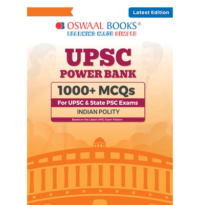 imagOswaal UPSC Power Bank:1000+ MCQs for UPSC and State PSCs Exams Indian Polity