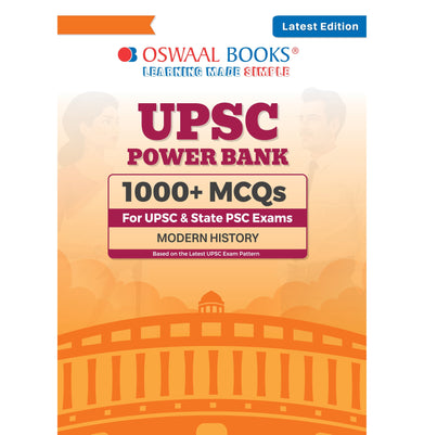 imagOswaal UPSC Power Bank:1000+ MCQs for UPSC and State PSCs Exams Modern History buy online at crossword.in