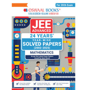 image //www.c...Oswaal JEE Advanced 24 Years' Solved Papers | Year-Wise 2002-2025 Mathematics For 2026 Exam