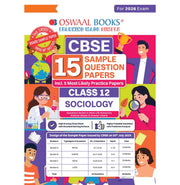 image //www.c...Oswaal CBSE 15 Sample Question Papers Class 12 Sociology for 2026 Board Exam