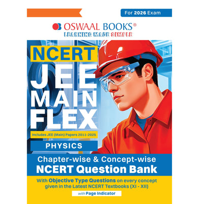 imagOswaal NCERT JEE Main FLEX | Chapter-wise & Topic-wise NCERT Objective Question Bank – Physics buy online at crossword.in