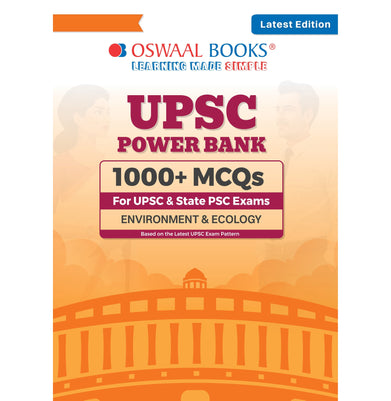 imagOswaal UPSC Power Bank:1000+ MCQs for UPSC and State PSCs Exams Environment & Ecology buy online at crossword.in