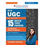 image //www.c...Oswaal NTA UGC NET / JRF / SET Paper-1|15 Mock Test Papers| Teaching & Research Aptitude Compulsory | For 2026 Exam buy online at crossword.in
