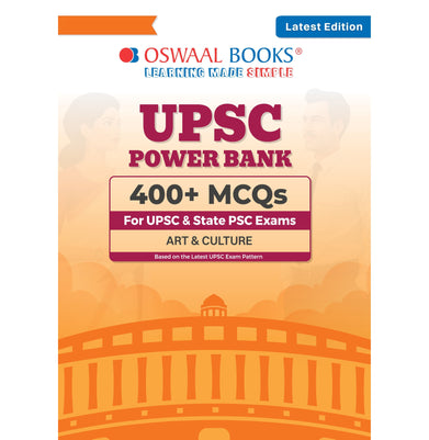 imagOswaal UPSC Power Bank:400+ MCQs for UPSC and State PSCs Exams Art & Culture buy online at crossword.in