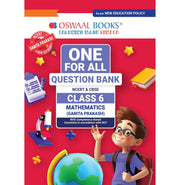 imagOswaal One For All Question Bank NCERT & CBSE Class-6 Mathematics Ganita Prakash buy online at crossword.in