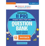 imagOswaal Karnataka II PUC Chapterwise & Topicwise Question Bank Class 12 - Physics buy online at crossword.in