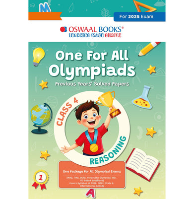 imagOne For All Olympiads Previous Year Solved Papers Class 4 Reasoning For 2025 Exam - Paperback buy online at crossword.in