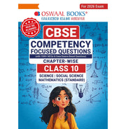 imagOswaal CBSE Competency Focused Questions Chapter-wise Class 10: Maths, Science, Social Science buy online at crossword.in