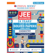 imagOswaal JEE Advanced 24 Years' Solved Papers | Year-Wise 2002-2025 Chemistry For 2026 Exam buy online at crossword.in