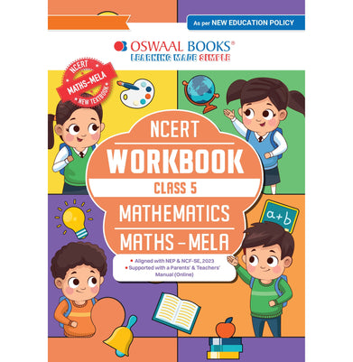 imagOswaal NCERT Workbook Class-5 Mathematics Maths-Mela buy online at crossword.in