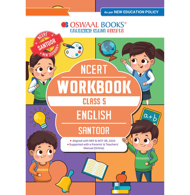 imagOswaal NCERT Workbook Class-5 English Santoor buy online at crossword.in