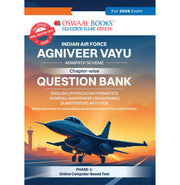 imagOswaal Indian Air Force I Agniveer Vayu, Agnipath Scheme , Chapter-wise Question Bank, English | Physics | Mathematics | Reasoning | Quantitative Aptitude | General Awareness For 2026 Exam buy online at crossword.in