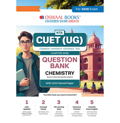 imagOswaal NTA CUET UG Chapter-wise Question Bank Chemistry For 2026 Exam buy online at crossword.in