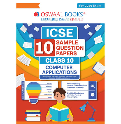 imagICSE 10 Sample Question Papers Class-10 Computer Applications buy online at crossword.in