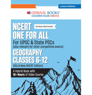 imagOswaal NCERT One For All Book for UPSC & State PSCs | Geography Classes 6-12 Old & New NCERT Edition Latest Edition buy online at crossword.in