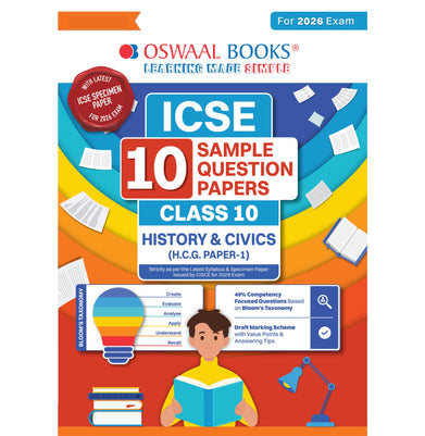 imagICSE 10 Sample Question Papers Class-10 History & Civics buy online at crossword.in