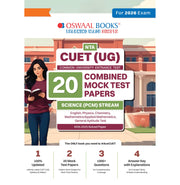 imagOswaal NTA CUET UG 20 Combined Mock Test Papers Science PCM For 2026 Exam buy online at crossword.in