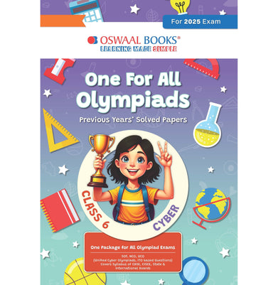 imagOne For All Olympiads Previous Year Solved Papers Class 6 Cyber For 2025 Exam - Paperback buy online at crossword.in