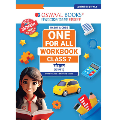 imagOswaal NCERT & CBSE ONE FOR ALL WORKBOOK Sanskrit Deepakam Class 7 buy online at crossword.in