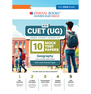 imagOswaal NTA CUET UG 10 Mock Test Papers Geography For 2026 Exam buy online at crossword.in