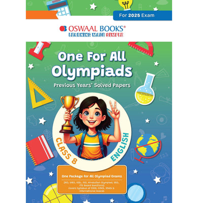 imagOne For All Olympiads Previous Year Solved Papers Class 8 English For 2025 Exam - Paperback buy online at crossword.in