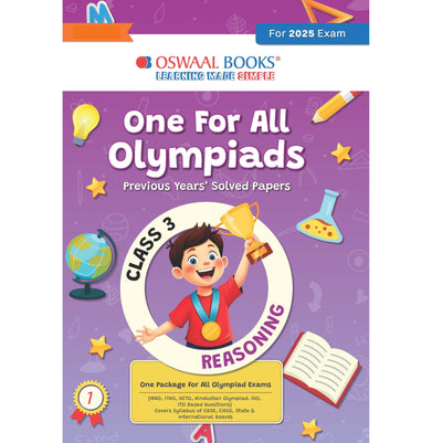 imagOne For All Olympiads Previous Year Solved Papers Class 3 Reasoning For 2025 Exam - Paperback buy online at crossword.in