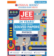 image //www.c...Oswaal JEE Advanced 24 Years' Solved Papers | Year-Wise 2002-2025 Physics For 2026 Exam